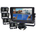 Port Crane Quad Wired Reversing Backup IR Camera System